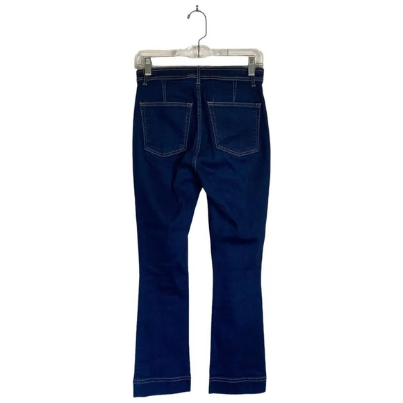 3x1 Scarlett Cropped Slim High Rise Dillon Women's Jeans Size 27 Dark Wash - Picture 4 of 11